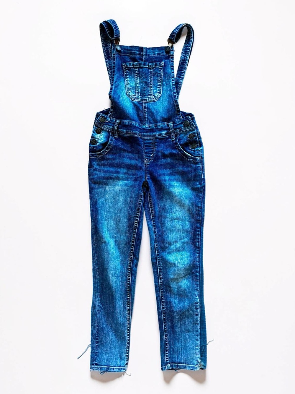 Wallflower Denim Women’s Skinny Overalls